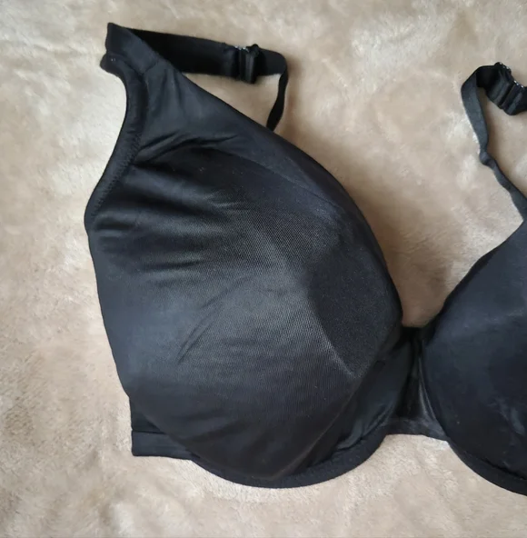 Cacique Intimates Black Women's Bra Size 38F Underwired Padded - Picture 2 of 13